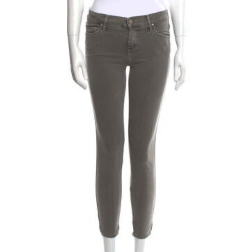 Anthropologie MOTHER THE VAMP dye Graphite